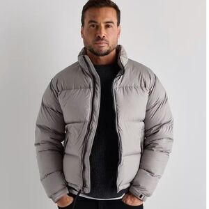 Quince Mens Morel Grey Responsible Down Puffer Jacket XL